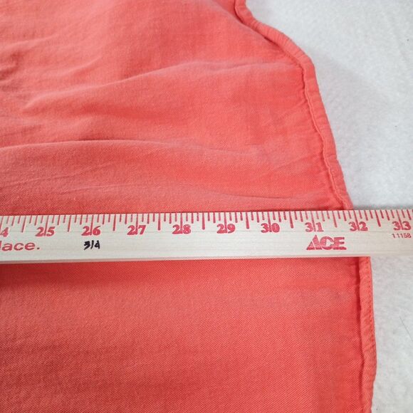 Biker Wear USA Orange Sleeveless Denim "Ride or Die" Back Graphic 3XL - Picture 12 of 13